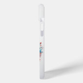 かわいいキツネと花紙切り出し Case-Mate iPhoneケース (裏面 / 左)