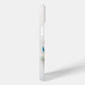 かわいいキツネと花紙切り出し Case-Mate iPhoneケース (裏面 / 右)