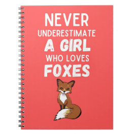 かわいいキツネのギフト 赤ちゃん 女の子向け 子供 おしゃれ ノートブック