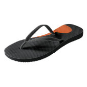 かわいいキツネの着席のビーチサンダル ビーチサンダル (アングル)