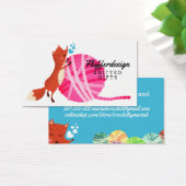 かわいいキツネの糸編み物クロチェットホームズパン (デスク)