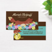 かわいいキツネの糸編み物クロチェットホームズパン (デスク)