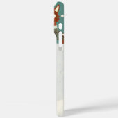 かわいいキツネのiPhoneケース Case-Mate iPhoneケース (裏面 / 左)