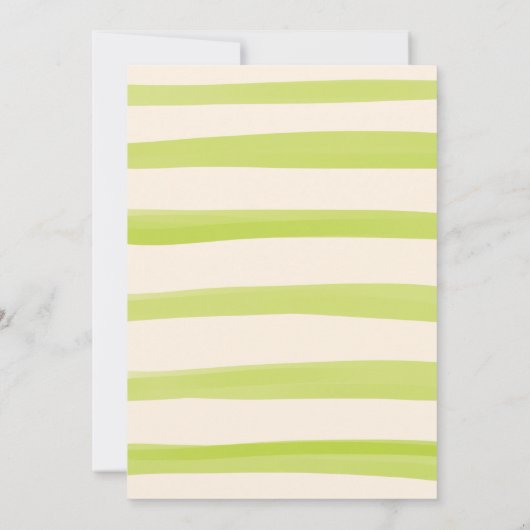 かわいいキツネウッドランド赤ちゃんシャワーありがとう サンキューカード (裏面)