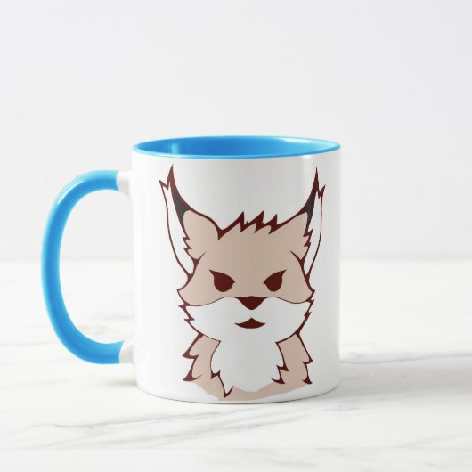 かわいいキツネカップ マグカップ (左)