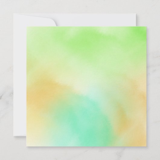 かわいいキツネベビーアートアニマルフローラ (裏面)