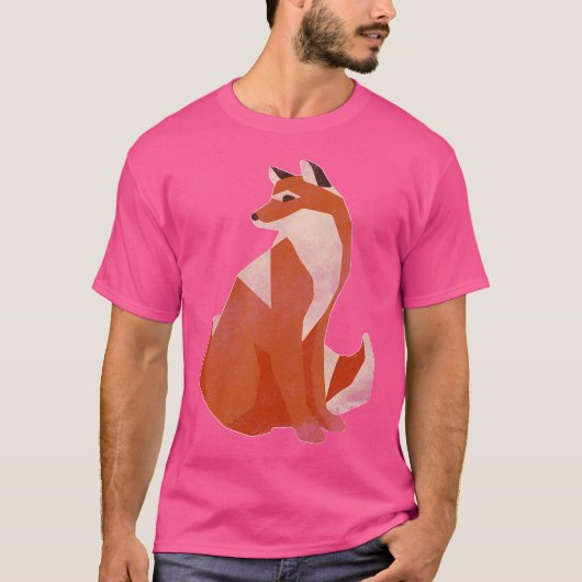 かわいいキツネラブキツネ動物クリスマス Tシャツ (正面)