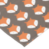 かわいいキツネ動物 テーブルクロス (アングル)