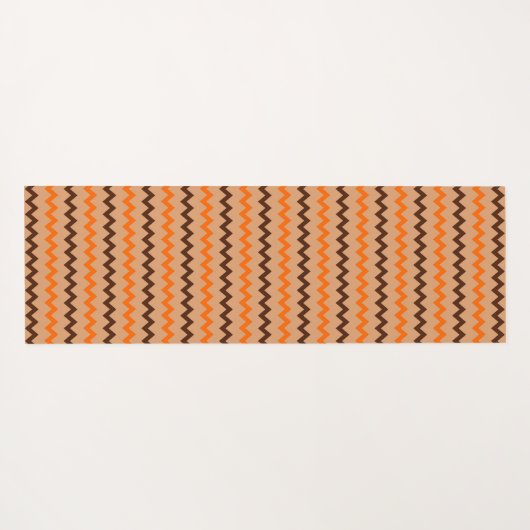 かわいいキツネ名前ヨガマットを追加 ヨガマット (裏面(横))