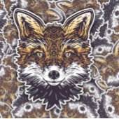 かわいいキツネ森林動物シール |ダイカットのシール シール