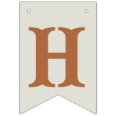 かわいいキツネ秋1stバースデーバンティングバナー バンティングフラッグ (第2の旗)