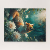 かわいいキツネ ジグソーパズル (横)