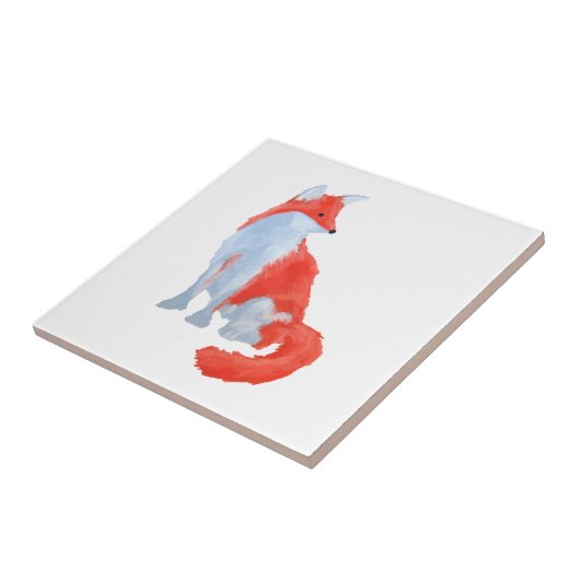 かわいいキツネ タイル (側面)