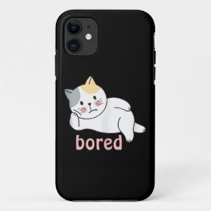 かわいいキティキャット動物がいるので退屈しのぎ iPhone 11 ケース
