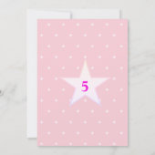 かわいいキティコーン誕生日パーティー 招待状 (裏面)