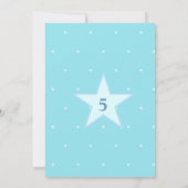 かわいいキティコーン誕生日パーティー 招待状 (裏面)