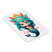 かわいいキティー猫人魚サンダーコーブ マグネット (右側)