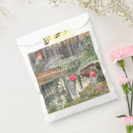 かわいいキノコのウッドランドカエル赤ちゃんシャワー フェイバーバッグ