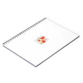 かわいいキノコのノート ノートブック (左側)