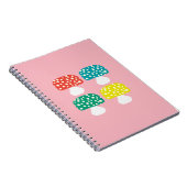 かわいいキノコのノート ノートブック (右側)
