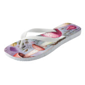 かわいいキノコの森 ビーチサンダル (アングル)