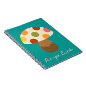 かわいいキノコレシピ手帳 ノートブック (右側)