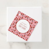 かわいいキノコ赤ちゃんシャワーガーデンフォレストありがとう フェイバータグ (インサイチュ)