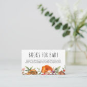 かわいいキノコ赤ちゃんシャワーブックベビー エンクロージャーカード (スタンド正面)