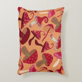 かわいいキノコ アクセントクッション (正面(垂直))