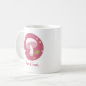 かわいいキノコ |エマB. |カスタマイズ | コーヒーマグカップ (正面左)