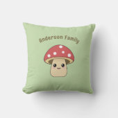 かわいいキノコ クッション (正面)