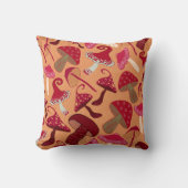 かわいいキノコ クッション (正面)