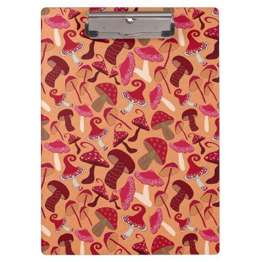 かわいいキノコ クリップボード (正面)