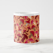 かわいいキノコ ジャンボコーヒーマグカップ (正面)