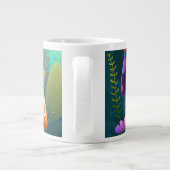 かわいいキノコ ジャンボコーヒーマグカップ (裏面)