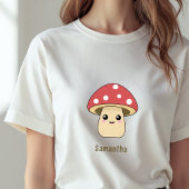かわいいキノコ トライブレンドTシャツ