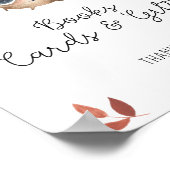 かわいいキノコ – ブックカードとギフト ポスター (角)