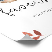 かわいいキノコ – ポスターを引き立てる ポスター (角)