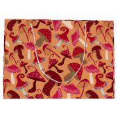 かわいいキノコ ラージペーパーバッグ (裏面)