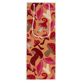 かわいいキノコ ワインギフトバッグ