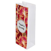 かわいいキノコ ワインギフトバッグ (正面アングル)