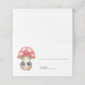 かわいいキノコ – 座席表 プレイスカード (外部開封)