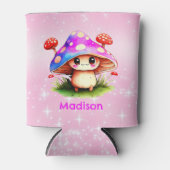 かわいいキノコ 缶クーラー (正面)