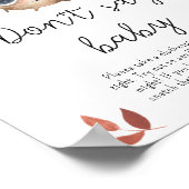 かわいいキノコ – 言わないベビーポスター ポスター (角)