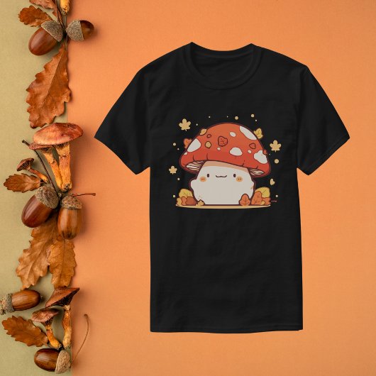 かわいいキノコ Tシャツ