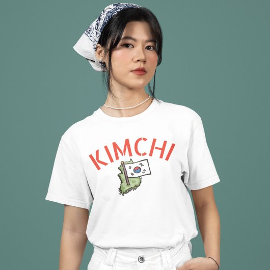 かわいいキムチ Tシャツ