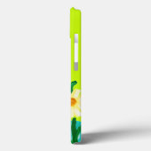 かわいいキャタピラーとデイジー パーソナライズされた Case-Mate iPhoneケース (裏面 / 左)