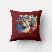 かわいいキャットクッション クッション (裏面)