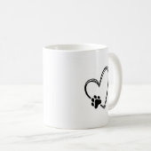 かわいいキャットコーヒーマグデザイン コーヒーマグカップ (正面右)