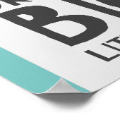 かわいいキャットドリームビッグ引用文キッズ子供部屋ルーム ポスター (角)